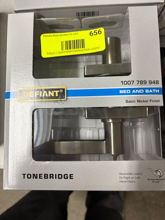 Defiant Tonebridge Door Lever Set
