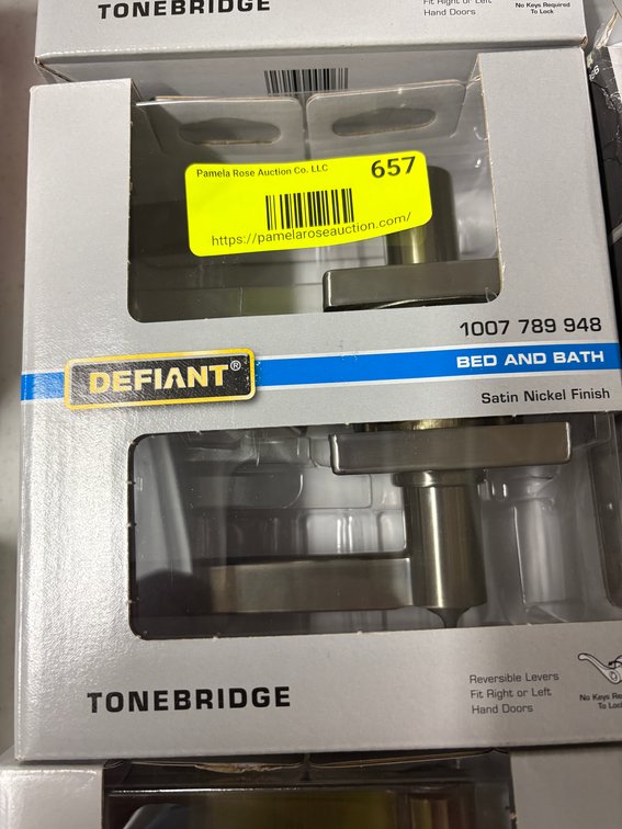 Defiant Tonebridge Door Lever Set