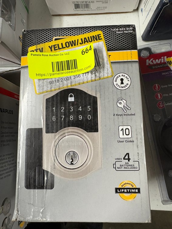Defiant Electronic Keypad Deadbolt