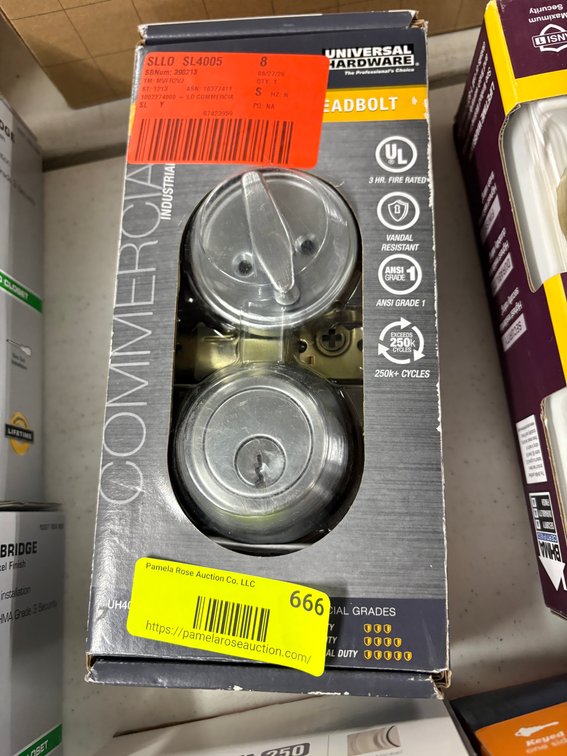 Universal Hardware Commercial Deadbolt