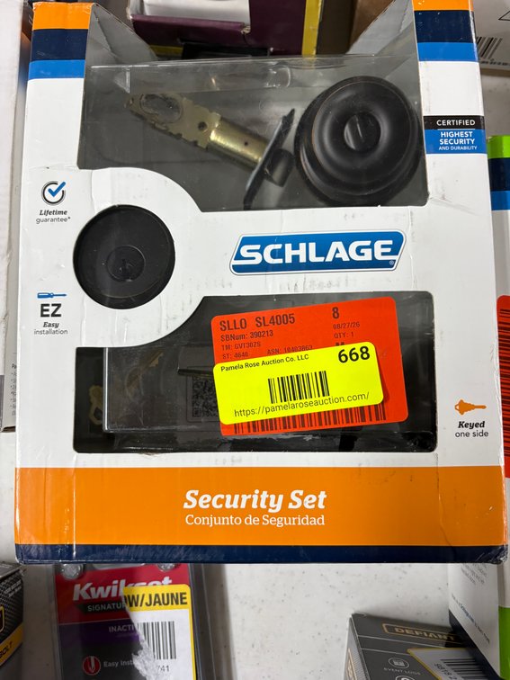 Schlage Security Set Door Hardware