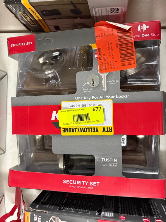 Kwikset Tustin Security Set
