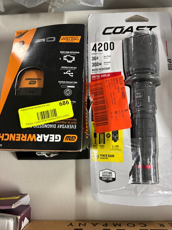 Diagnostic Scanner and Flashlight