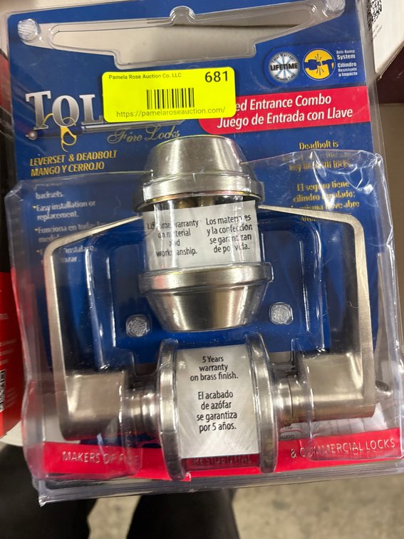Toledo Leverset & Deadbolt Lock Set