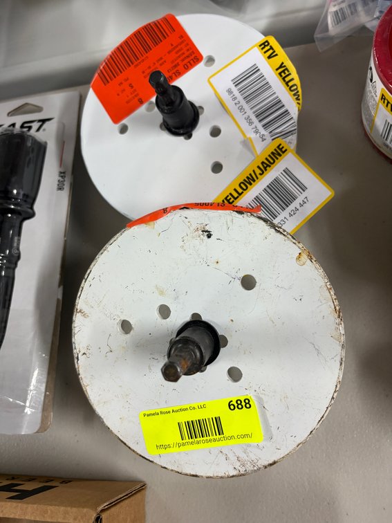 (2) Drill Attachment Discs