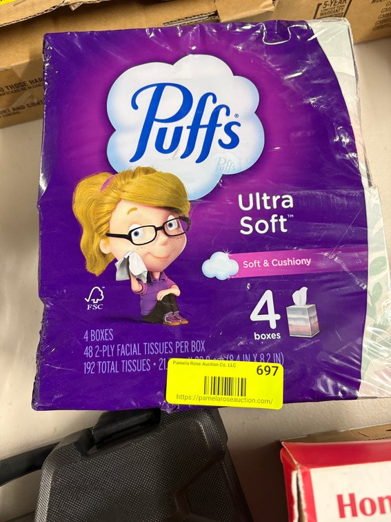 Puffs Ultra Soft Facial Tissues