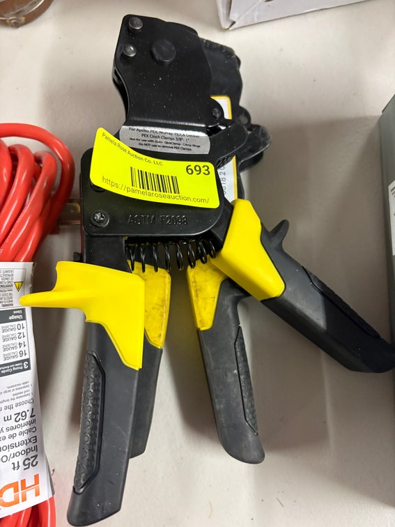 PEX Clamp Tools and Extension Cord