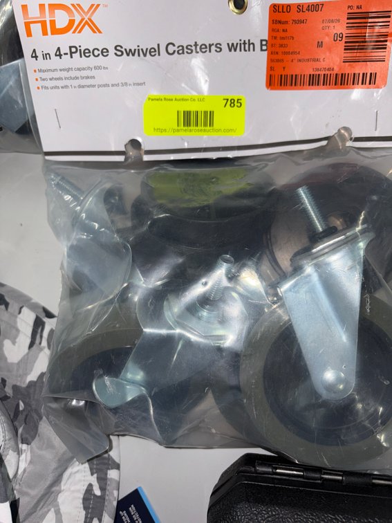 HDX 4" Swivel Casters