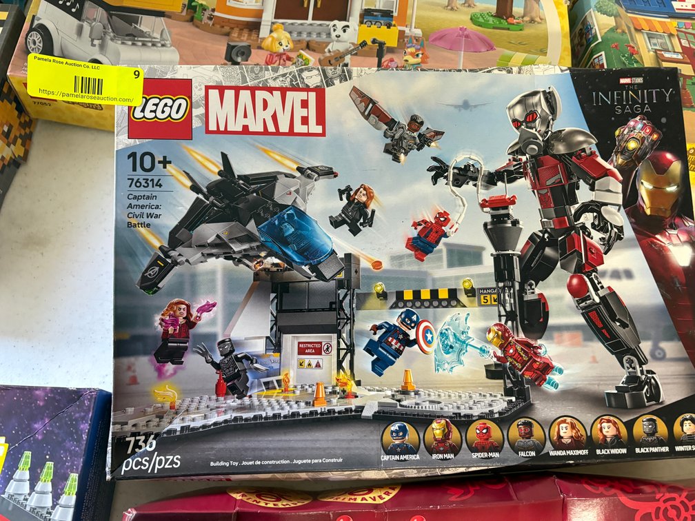 LEGO Marvel Civil War Battle Set