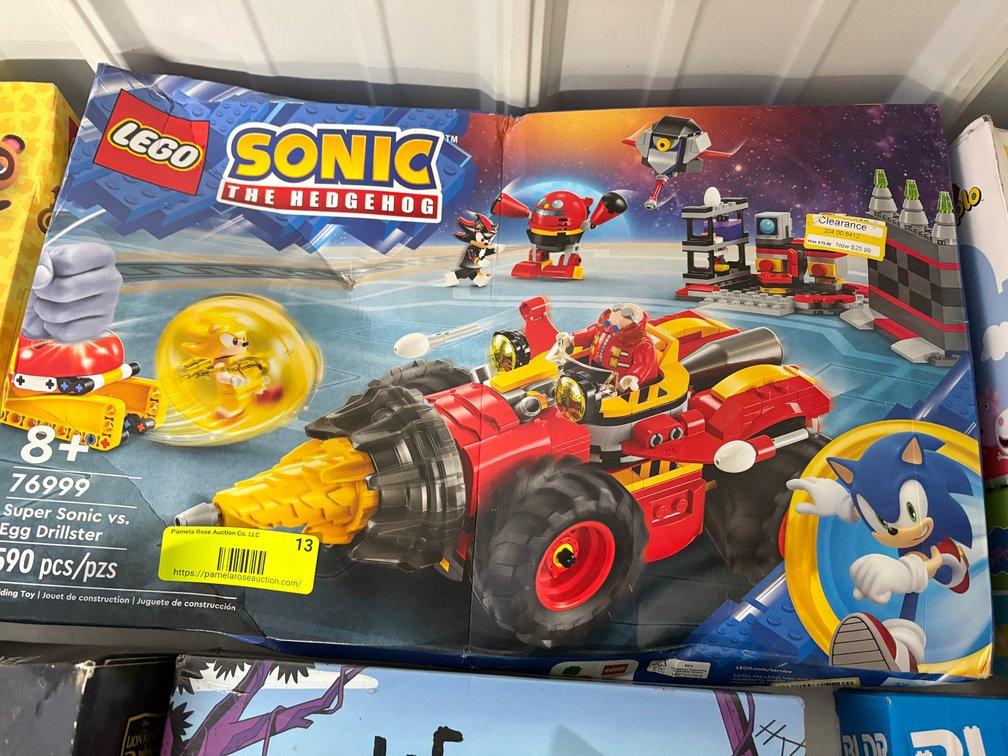 LEGO Super Sonic vs. Egg Drillster