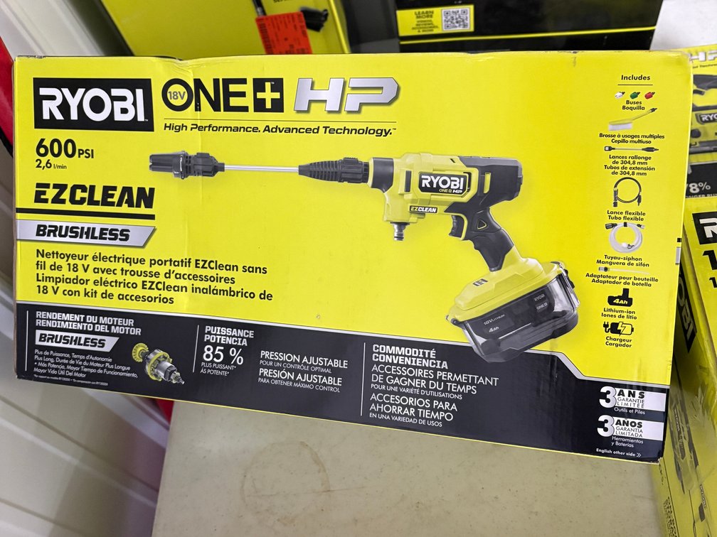 Ryobi 18V EZClean Power Cleaner