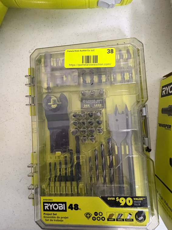 Ryobi 48-Piece Project Bit Set