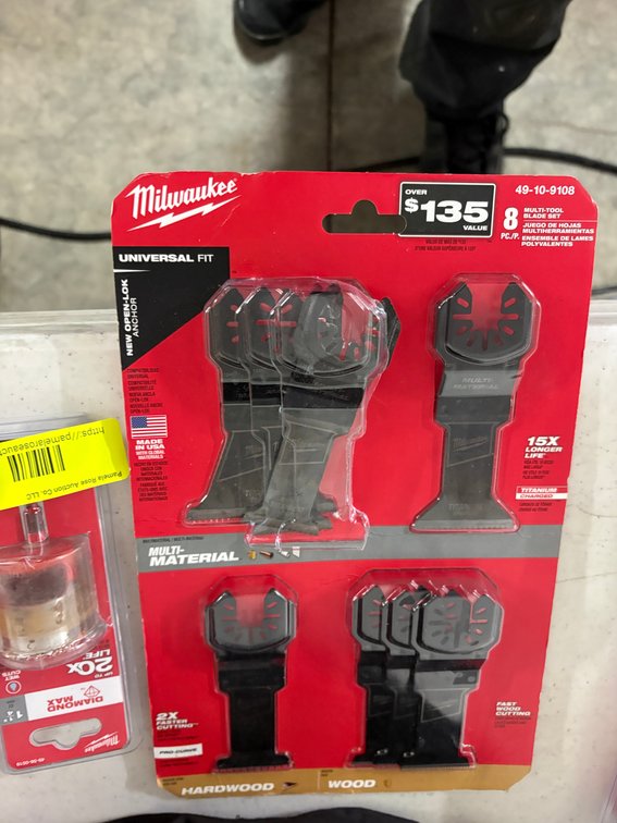 Milwaukee 8-Piece Multi-Tool Blade Set