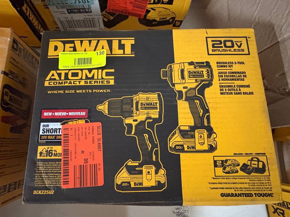 DeWalt Atomic 2-Tool Combo Kit