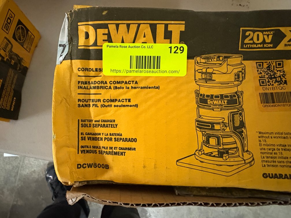 DeWalt Cordless Compact Router