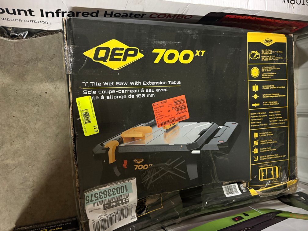 QEP 7" Tile Wet Saw