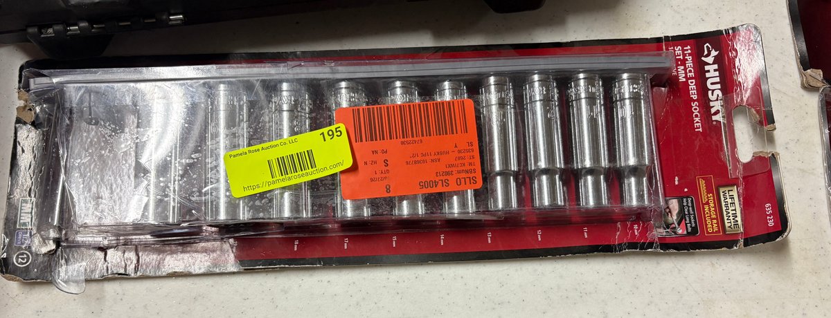Husky 11-Piece Deep Socket Set