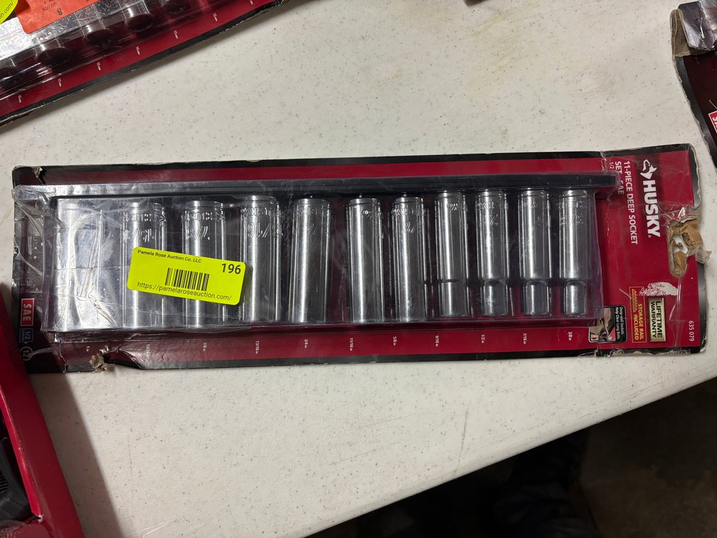 Husky 11-Piece Deep Socket Set
