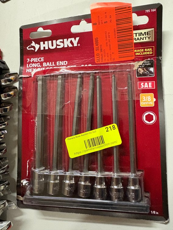 Husky 7-Piece Hex Bit Socket Set
