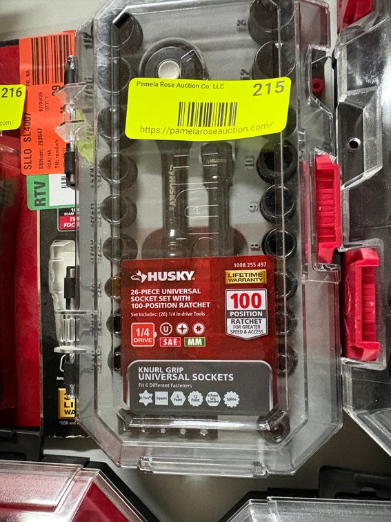 Husky 26-Piece Universal Socket Set