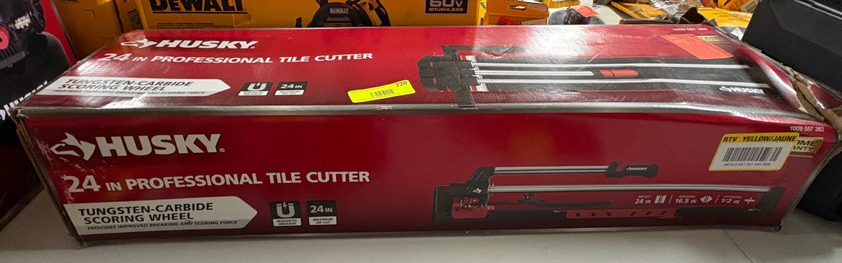 Husky 24 in Tile Cutter