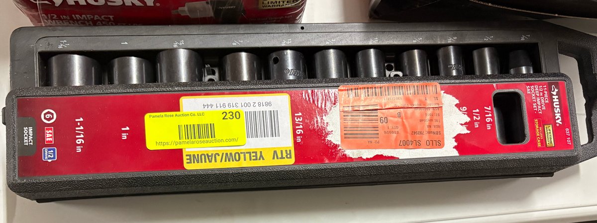 Husky 11-Piece Deep Impact Socket Set
