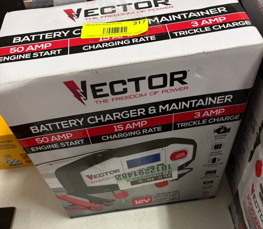 Vector Battery Charger & Maintainer