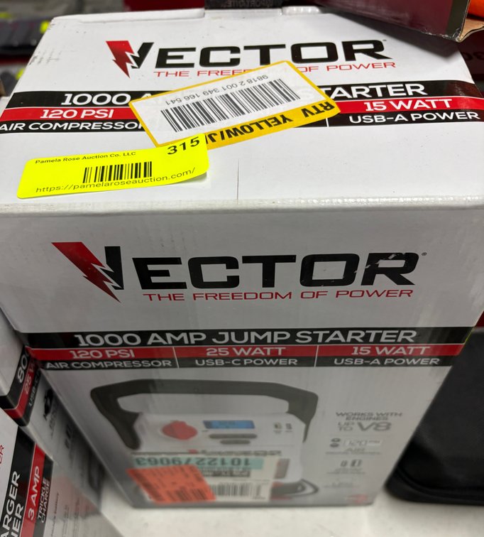 Vector 1000 Amp Jump Starter