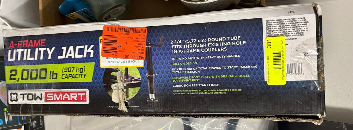 Tow Smart A-Frame Utility Jack