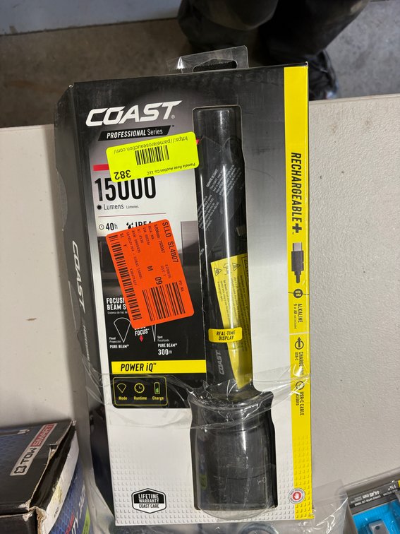 Coast 15,000 Lumen Flashlight
