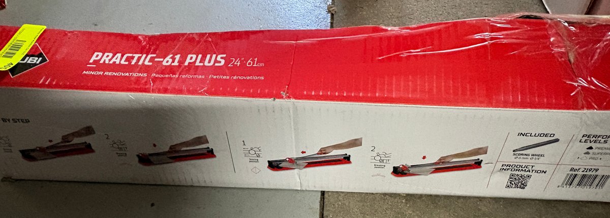 Rubi Tile Cutter