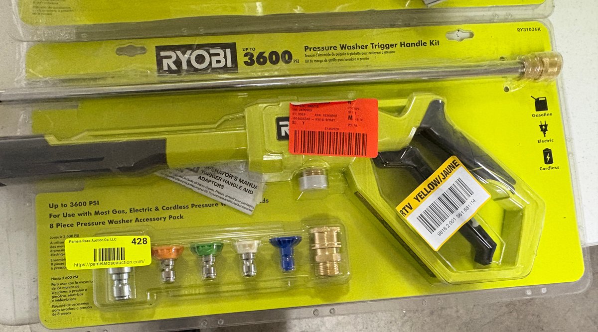 Ryobi Pressure Washer Trigger Kit