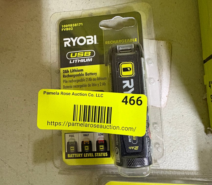 Ryobi USB Lithium 2Ah Battery