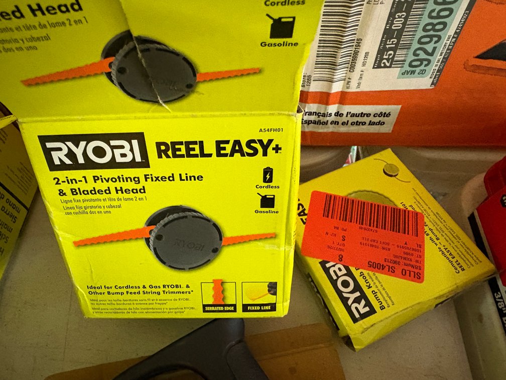 Ryobi Trimmer Head and Bump Knob