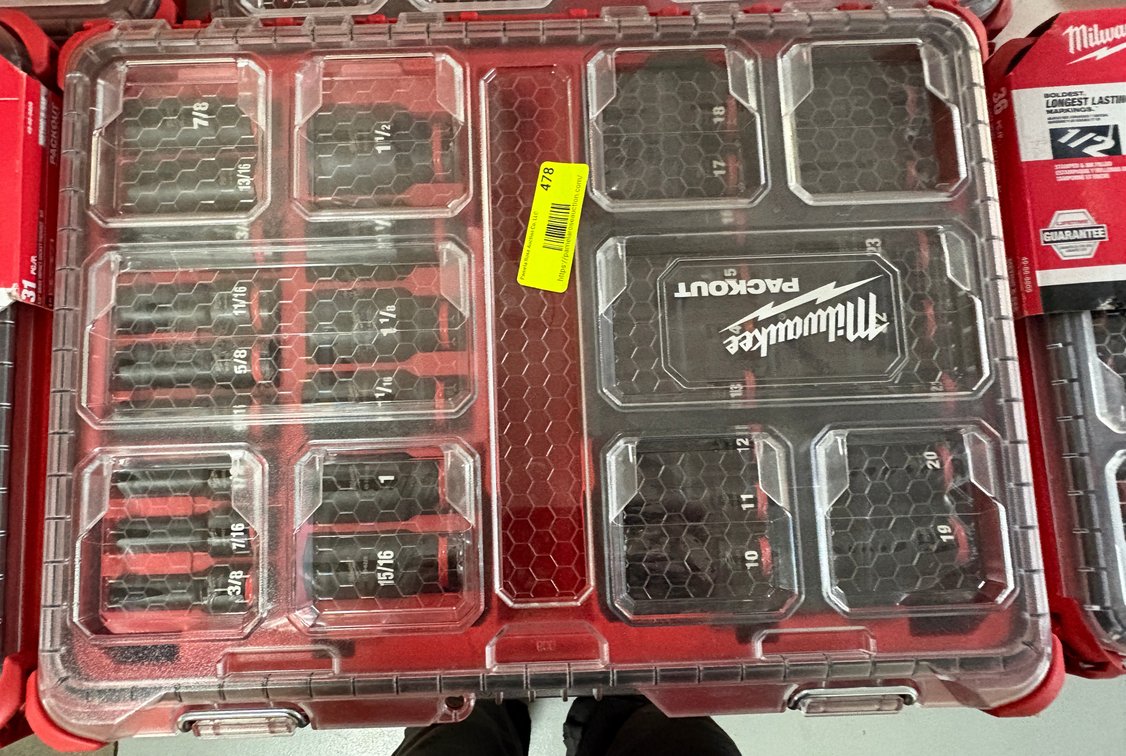 Milwaukee Packout Impact Socket Set