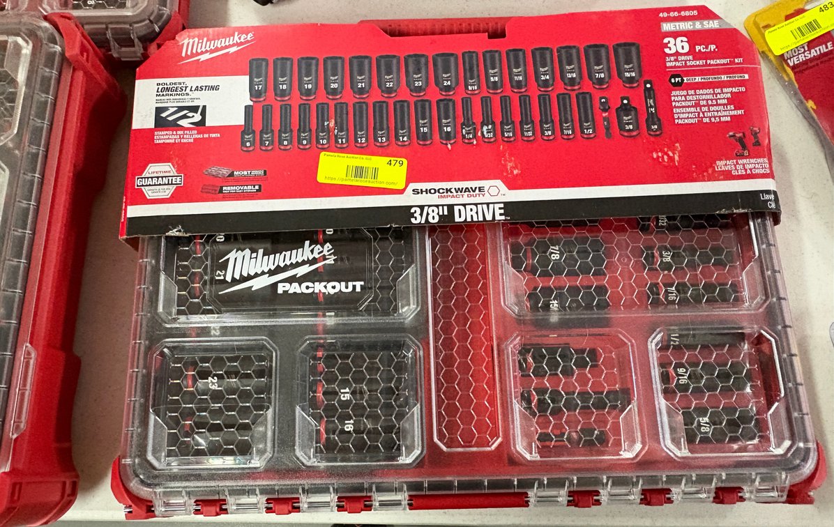 Milwaukee 36 Pc. Impact Socket Set