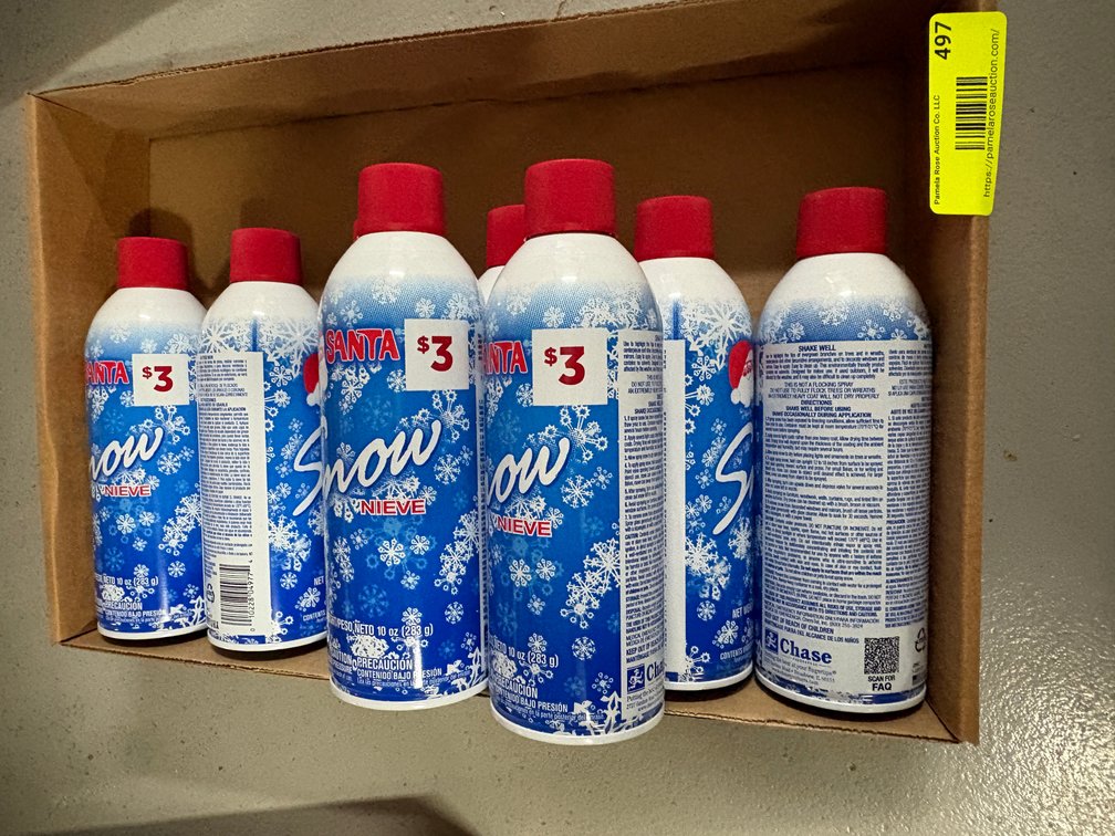 Snow Spray Cans