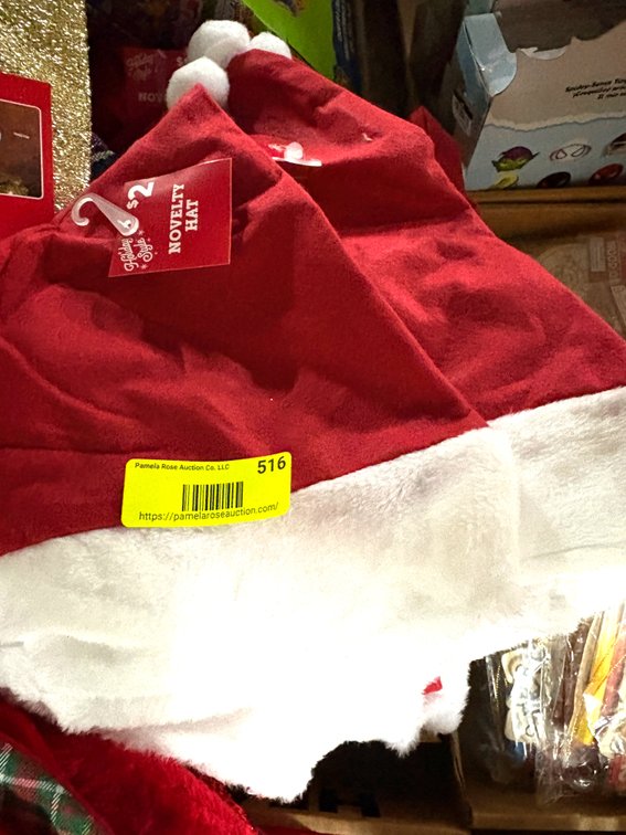 Holiday Style Novelty Santa Hats