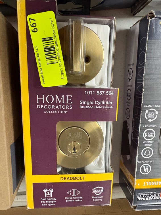 Home Decorators Collection Deadbolt