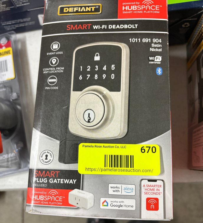 Defiant Smart Wi-Fi Deadbolt