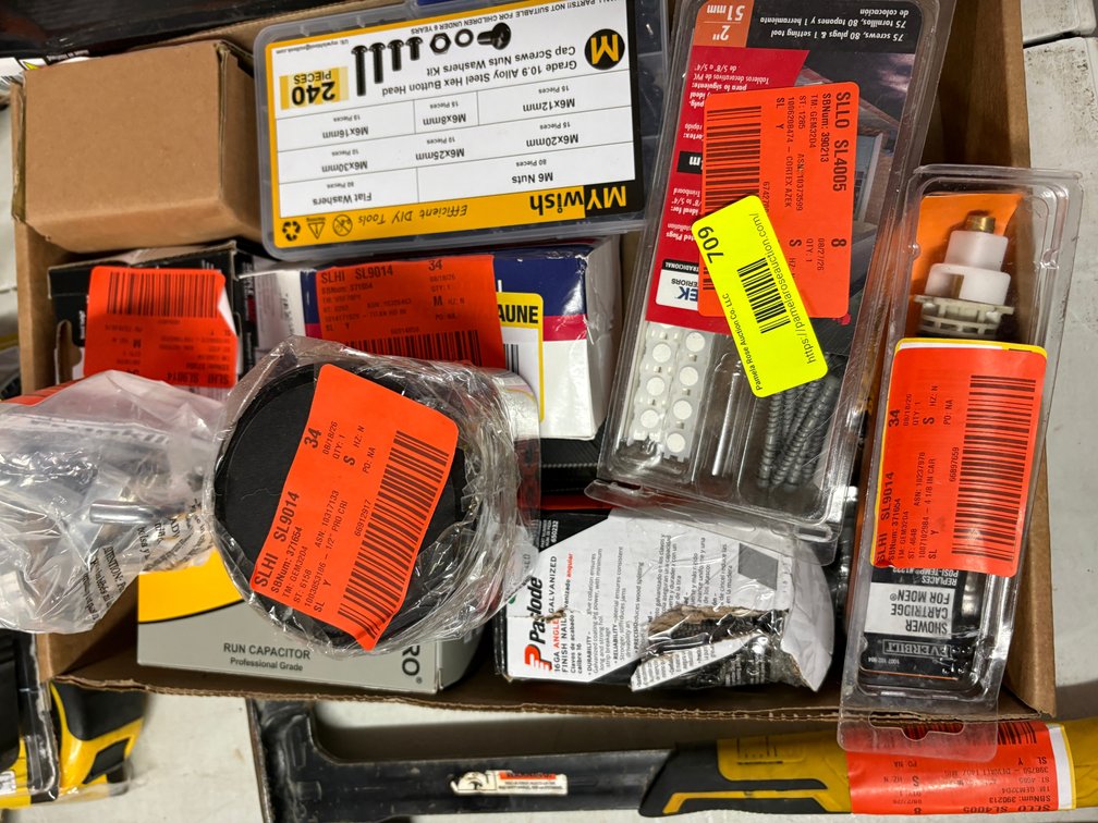 Hardware, Fasteners and Parts