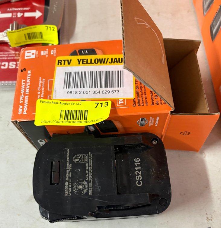 18V 4 Ah Lithium-Ion Battery