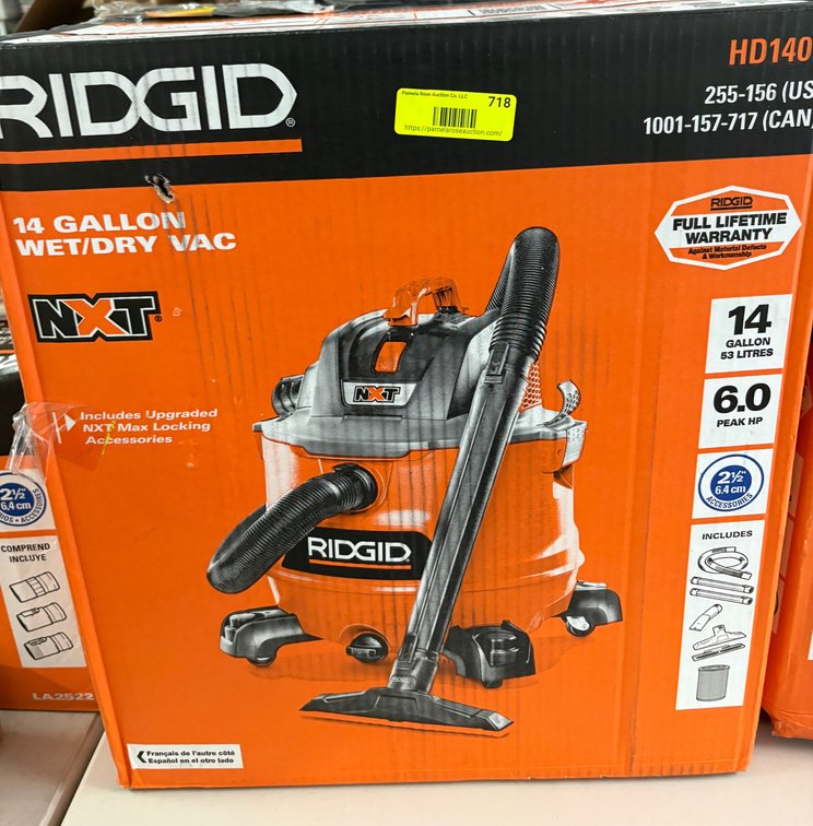 RIDGID 14 Gallon Wet/Dry Vac