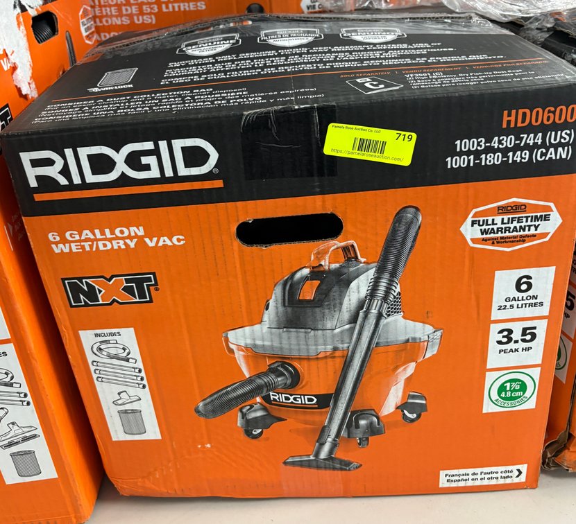 RIDGID 6 Gallon Wet/Dry Vac