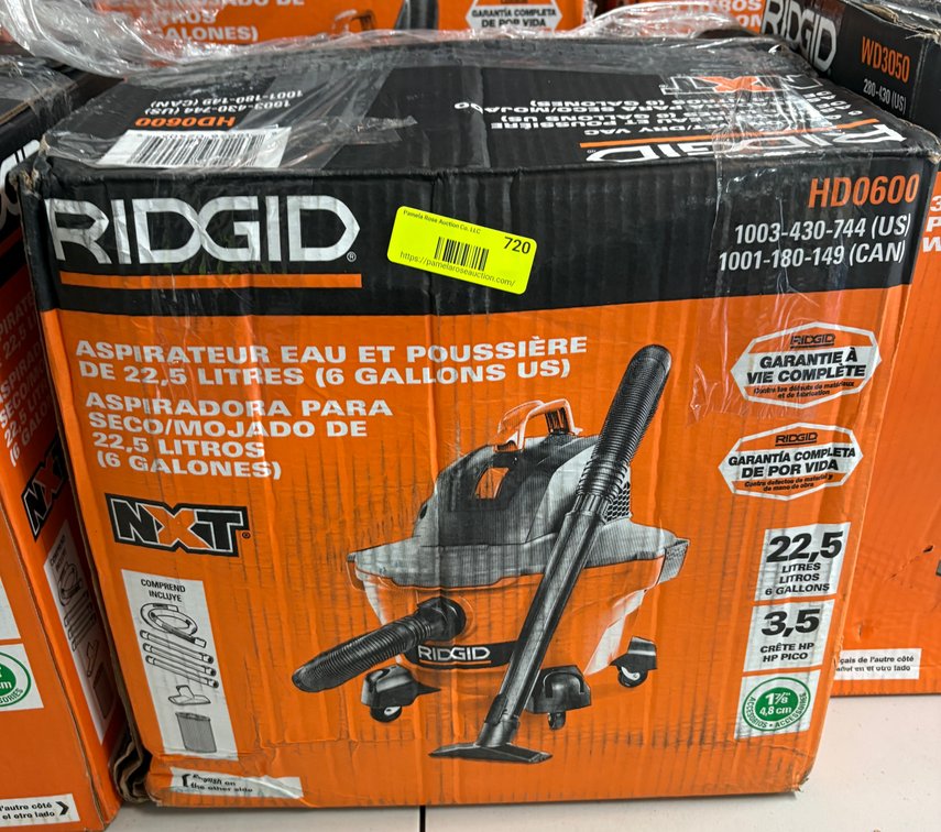 RIDGID 6 Gallon Wet/Dry Vacuum
