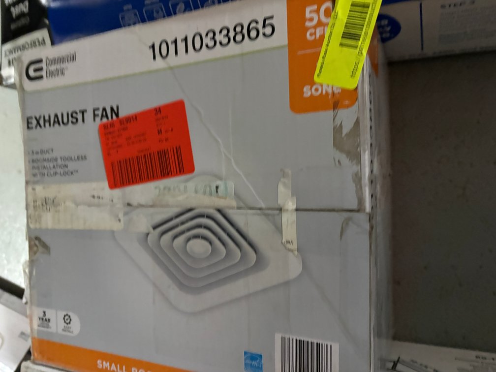 Commercial Electric Exhaust Fan