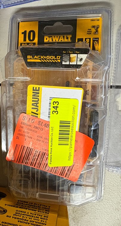 DeWalt 10-Piece Drill Bit Set