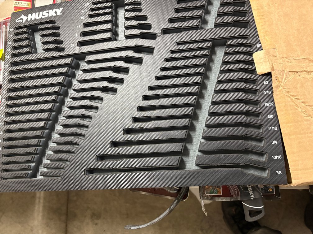 Husky Foam Wrench Organizer
