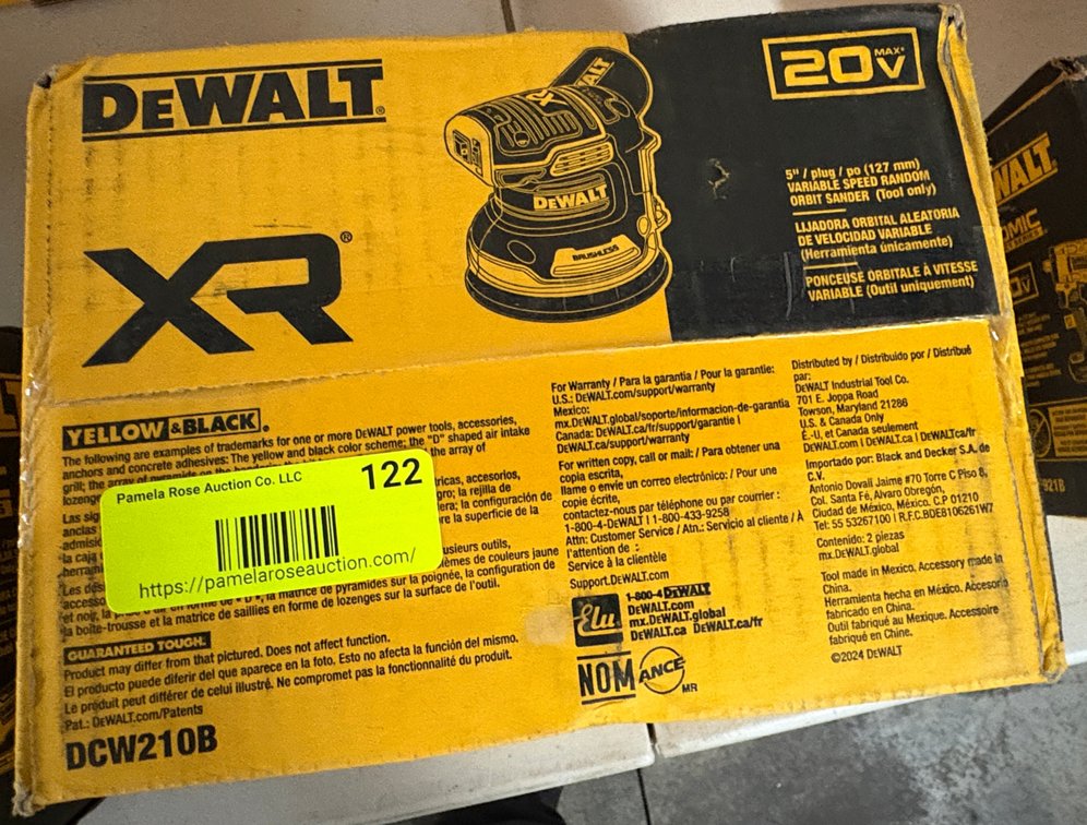 DeWalt 5" Random Orbit Sander