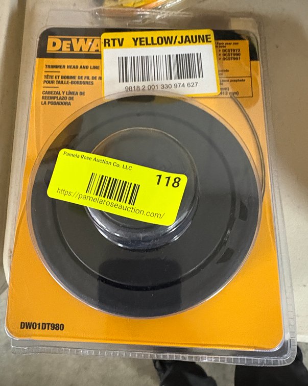 DeWalt Trimmer Head and Line
